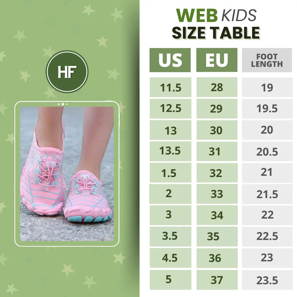 WebKids Barefoot Shoes - Quick Dry Barefoot Shoes For Kids - 图片 12