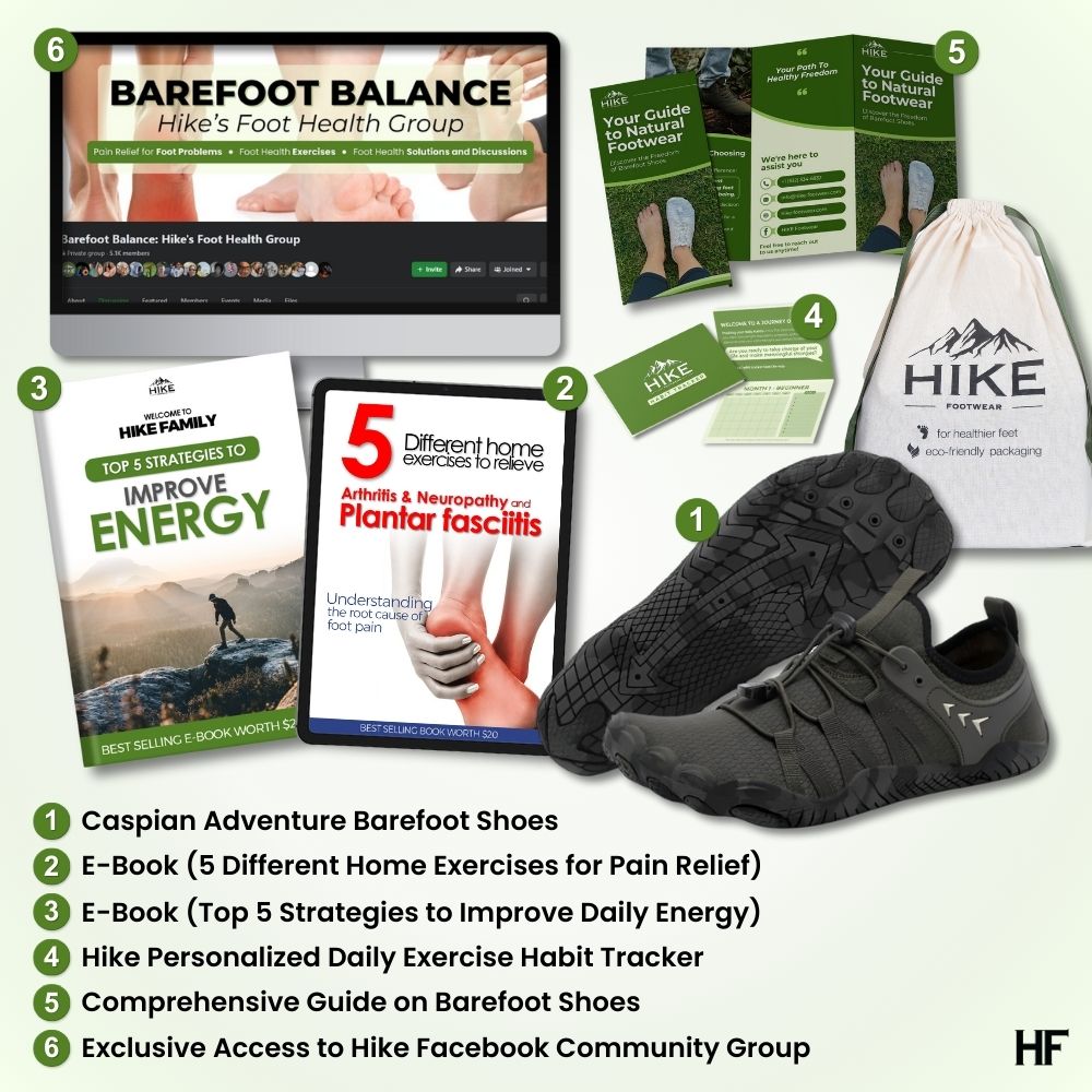Caspian Adventure - Outdoor & Non-slip Barefoot Shoes (Unisex) - 图片 5