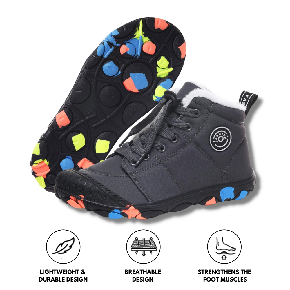 Hike Kids - Waterproof Barefoot Winter Shoes for Kids - 图片 7