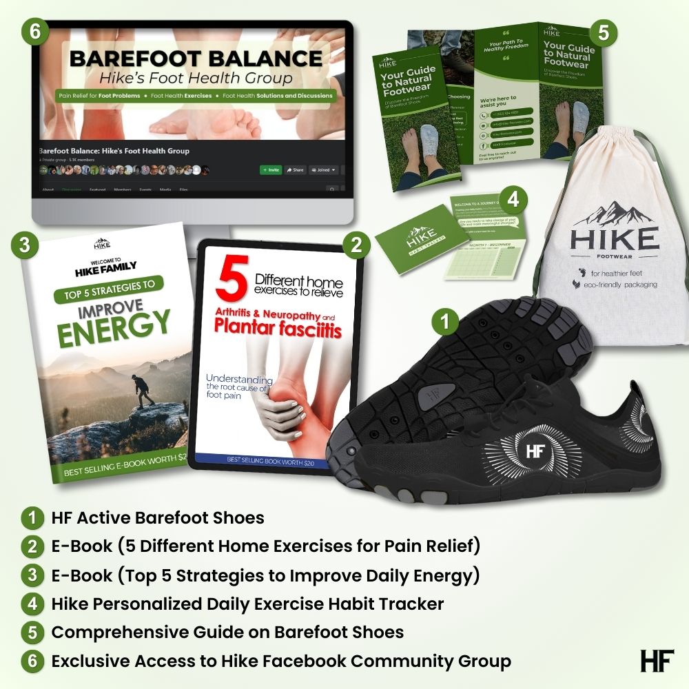 HF Active - Active Lifestyle & Pain Relief Barefoot Shoes (Unisex) - 图片 5