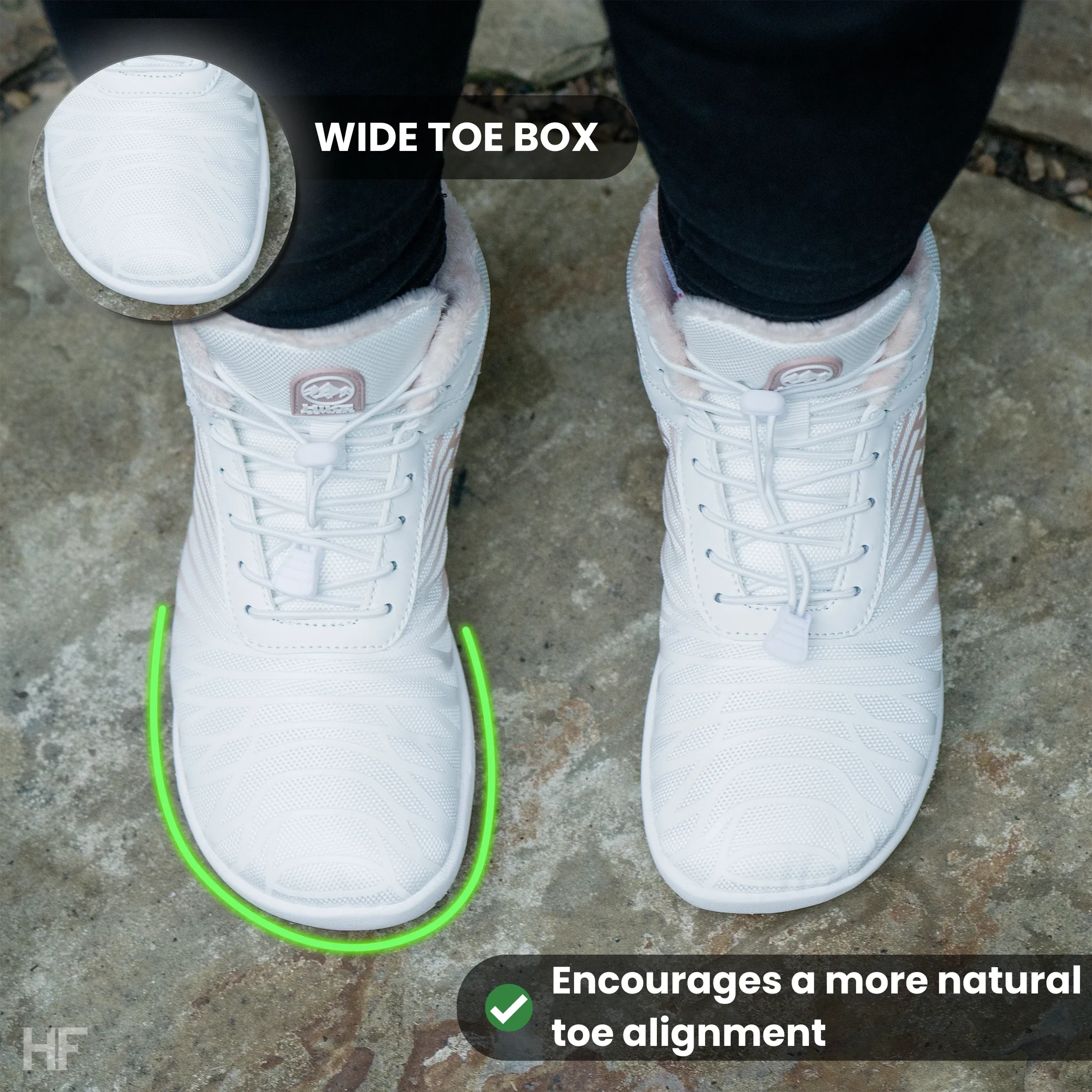 Lorax Winter – Ergonomic & Supportive Winter Barefoot Shoes (Unisex) - 图片 2