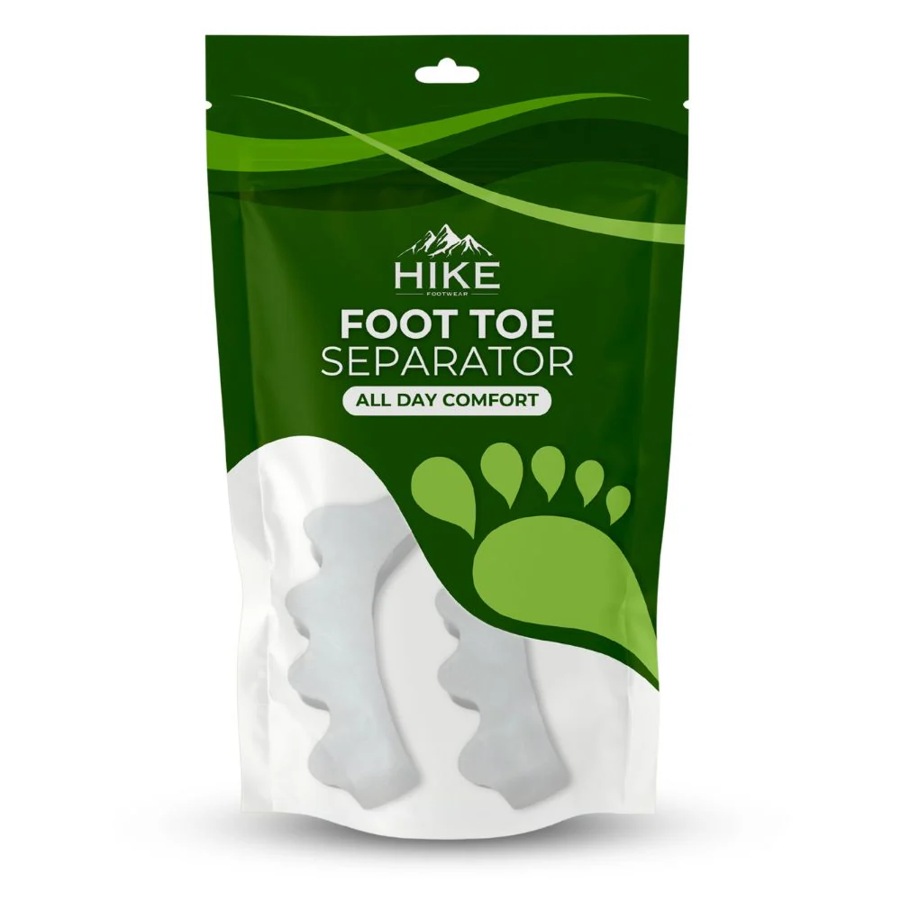 HIKE Foot Toe Separator - Achieve Healthy Toes, Correct Bunions, Hammer Toes, and Relieve Foot Pain - 图片 10