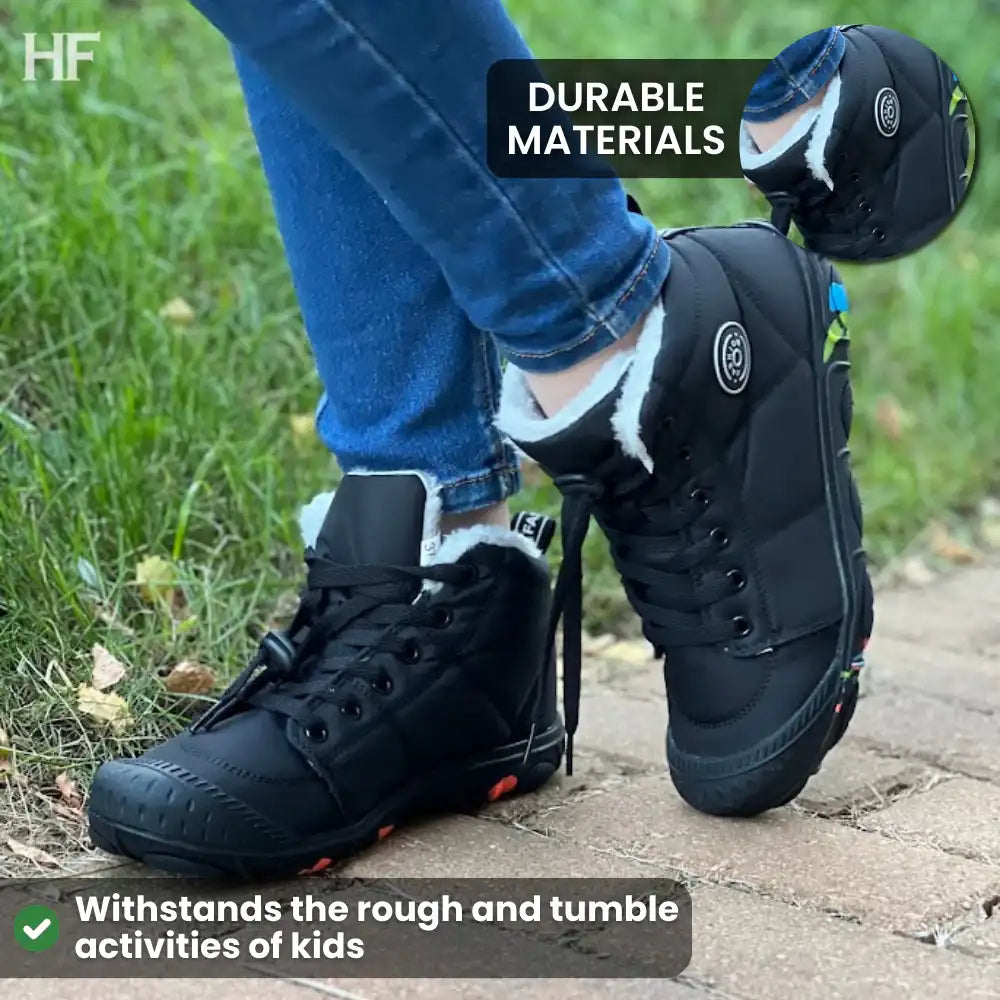 Hike Kids - Waterproof Barefoot Winter Shoes for Kids - 图片 8