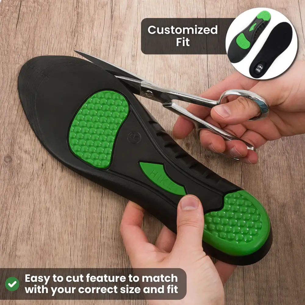 HIKE® Orthopedic Soles - Pain relieving and shock absorbing foot pads - 图片 9